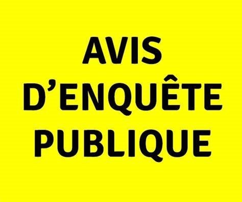 SCOT - Avis d'enquête publique