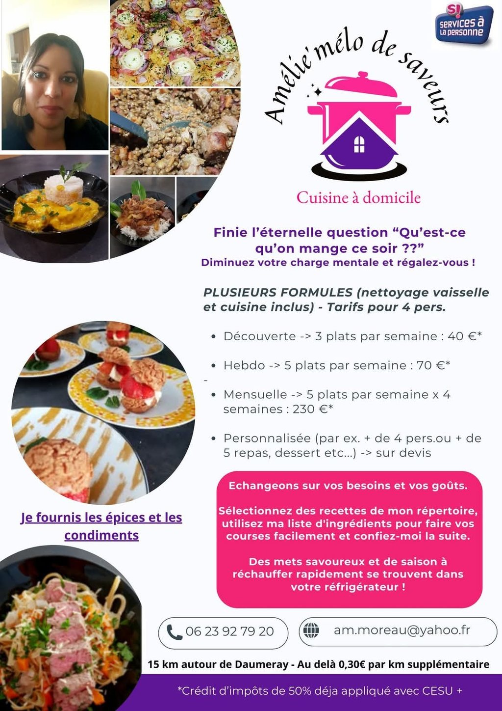 Amélie'mélo de saveurs
