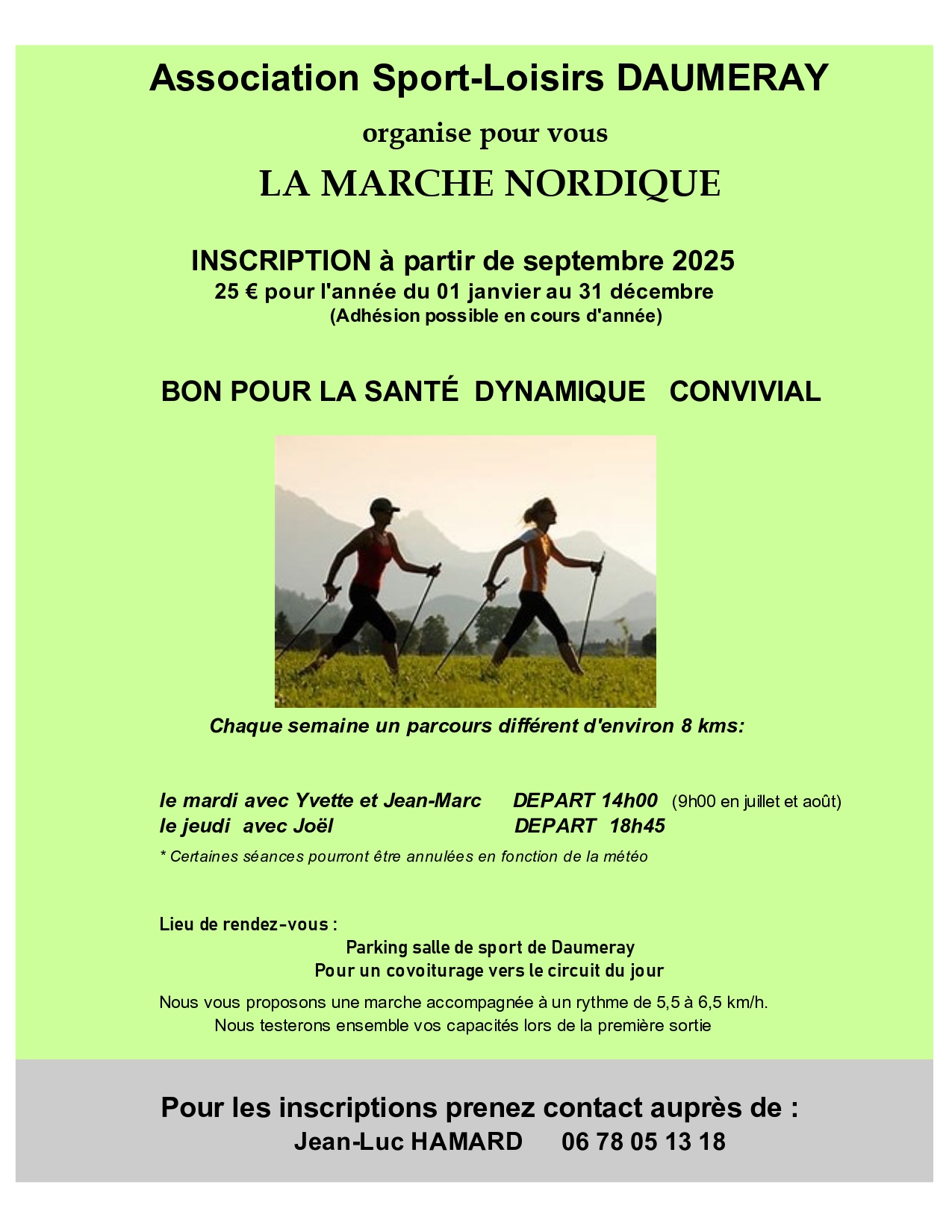 marche nordique