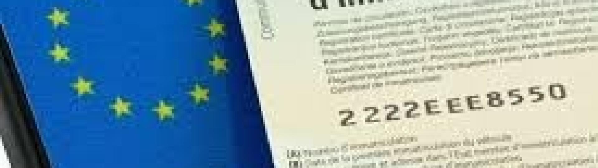 Certificat d'immatriculation - Carte Grise