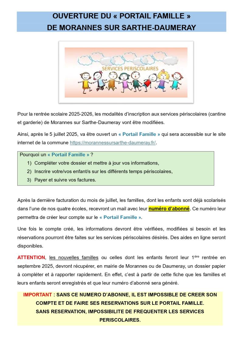 portail famille